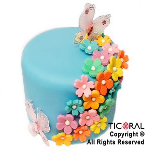 ADORNO TORTA FALSA ENCANTO A. PORCELANA FRIA x 1